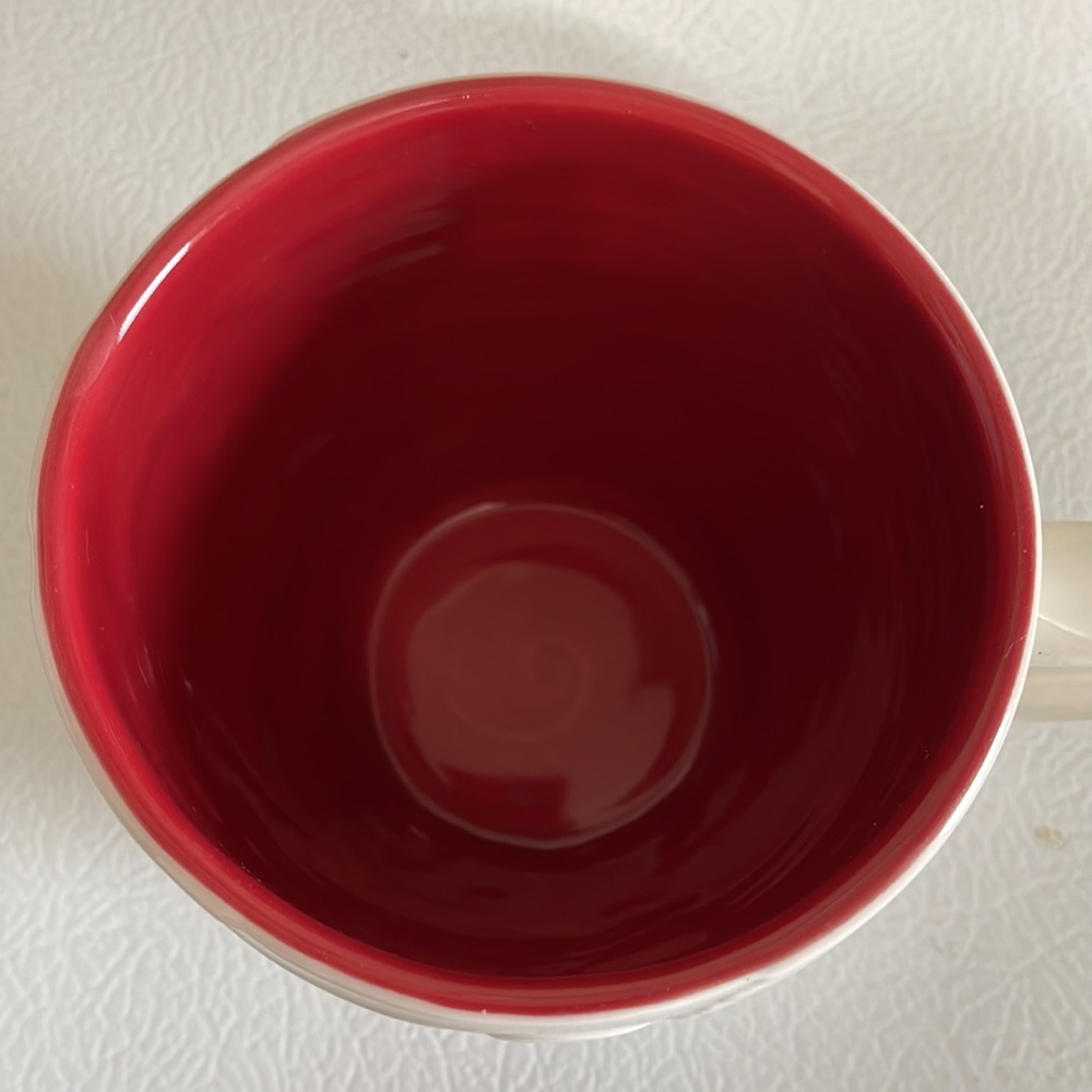 Starbucks Vintage White And Red Mug. Excellent Condition. - Picture 5 of 7